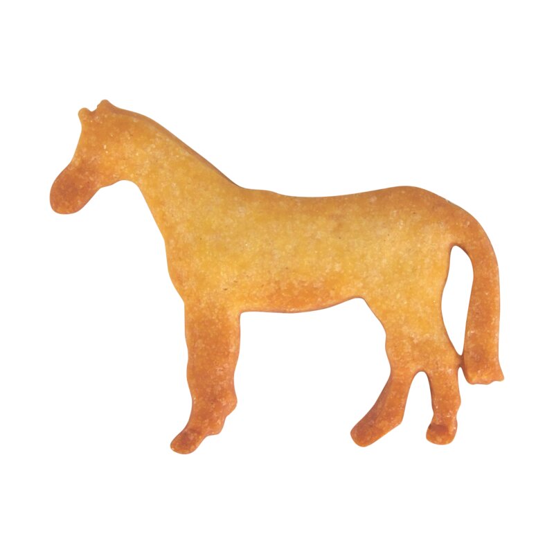 STÄDTER Ausstechform Pferd Edelstahl 8.5 Cm, Edelstahl, Geschenkidee