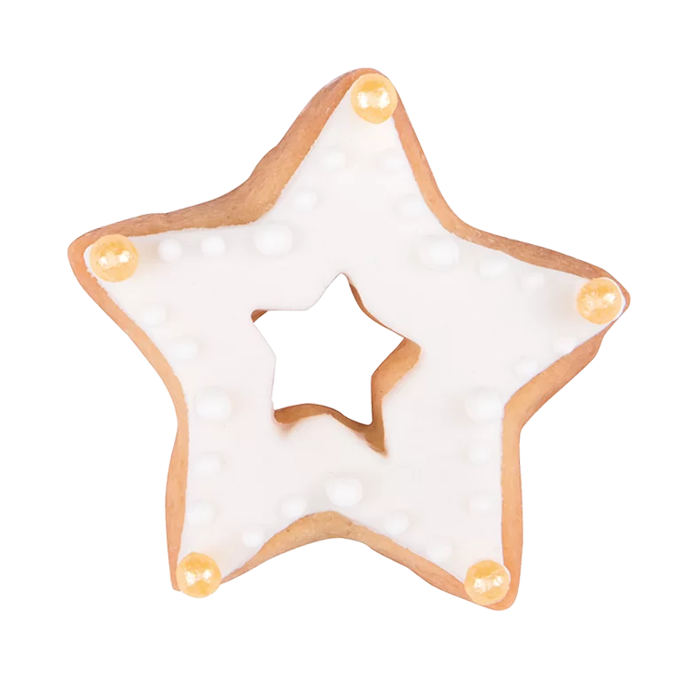 Städter Ausstecher Stern (15 Cm, 6-zackig) – Edelstahl-Ausstechform Für Plätzchen, Fondant & Bastelarbeiten