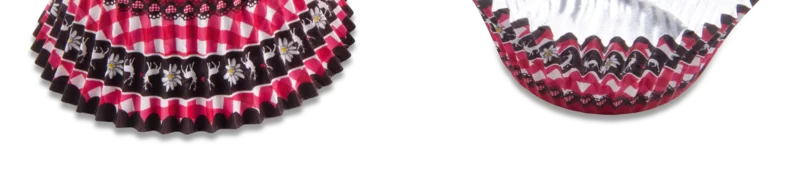 Städter Backförmchen Bunt - 50 Stück Papierförmchen Für Muffins & Cupcakes