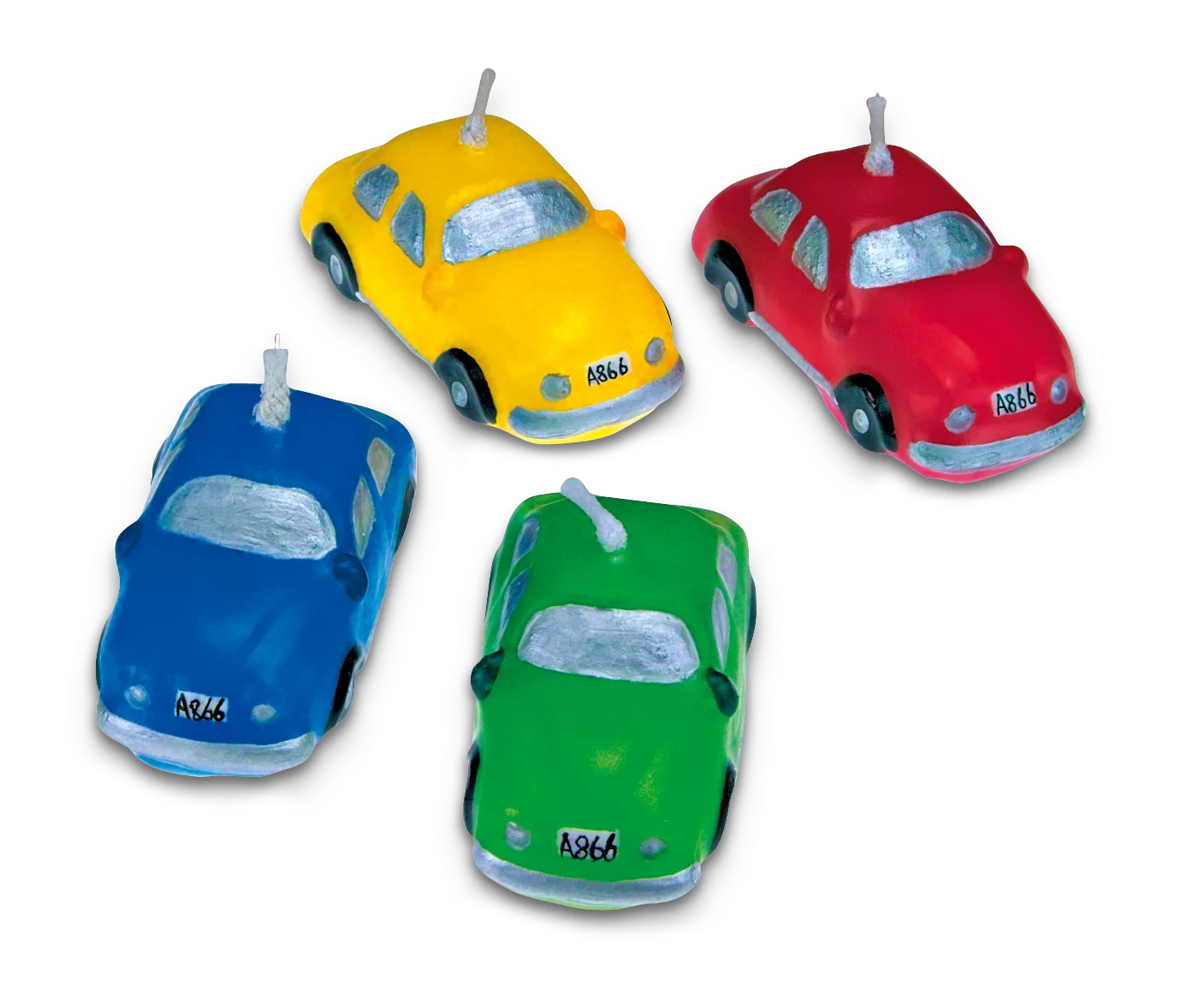Auto – Set, 4-teilig - Kerzen