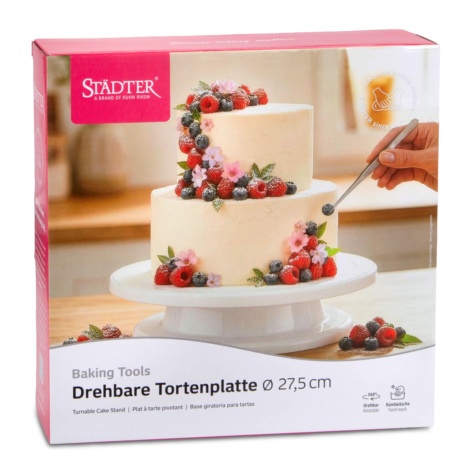Tortenplatte – drehbar