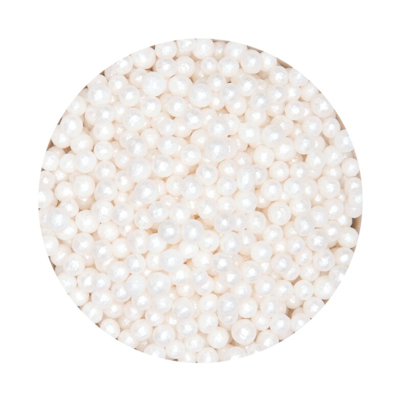 Posip perle mini - sedefaste bele 65 g